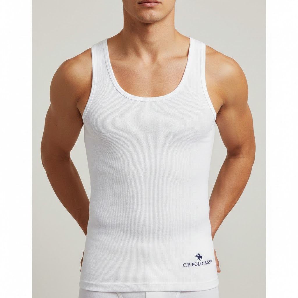 C.P. POLO ASSN (3in 1) Men's Singlet | MOQ 100 Pieces