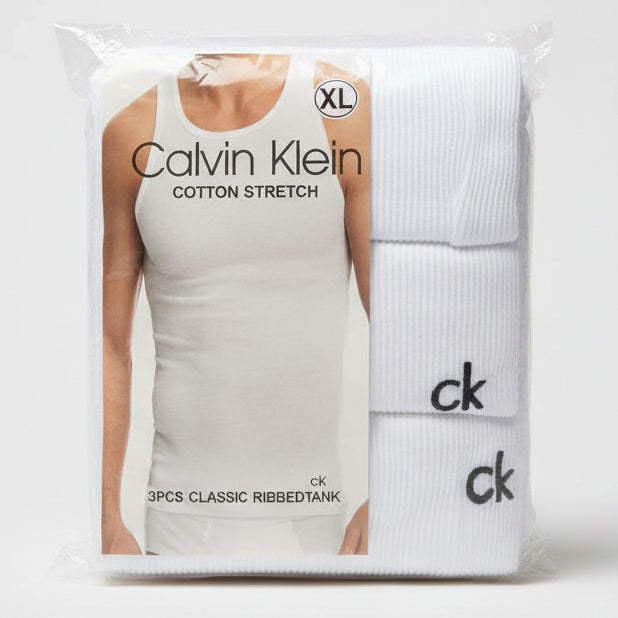 Calvin Klein (3 in 1) Men's Singlet | MOQ 100 Pieces