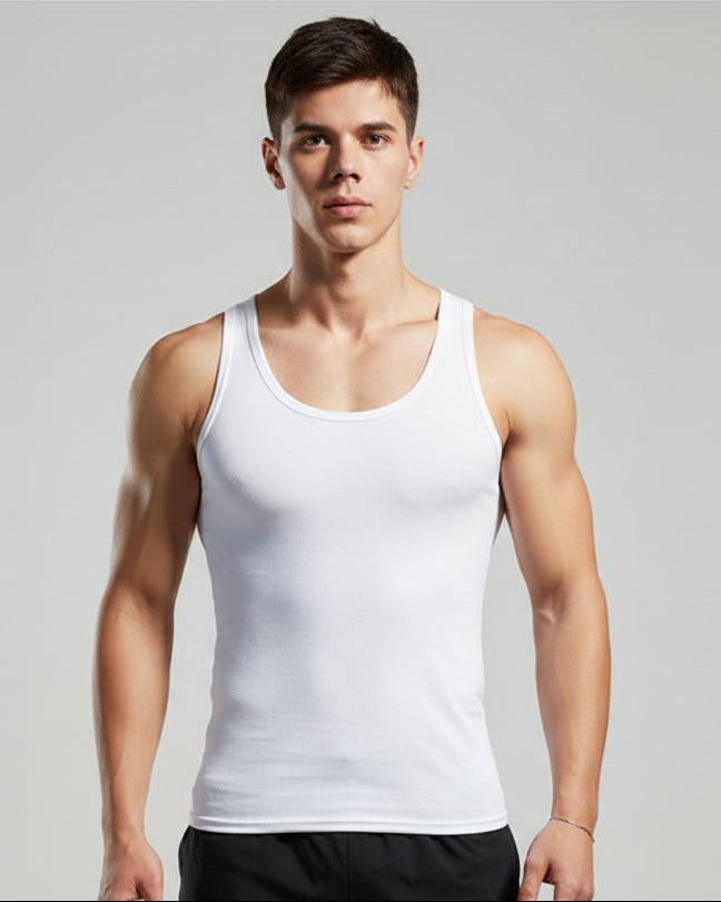Cottny (3 in 1) Men's Singlet | MOQ 100 Pieces
