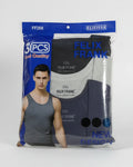 Felix Frank (3 in 1 Black, Blue and Gray ) Men's Singlet | MOQ 100 Pieces
