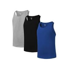 Felix Frank (3 in 1 Black, Blue and Gray ) Men's Singlet | MOQ 100 Pieces