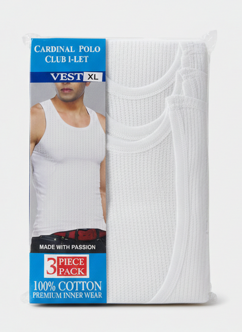 Cardinal Polo I-LET (3 in 1) Men's Singlet | MOQ 100 Pieces