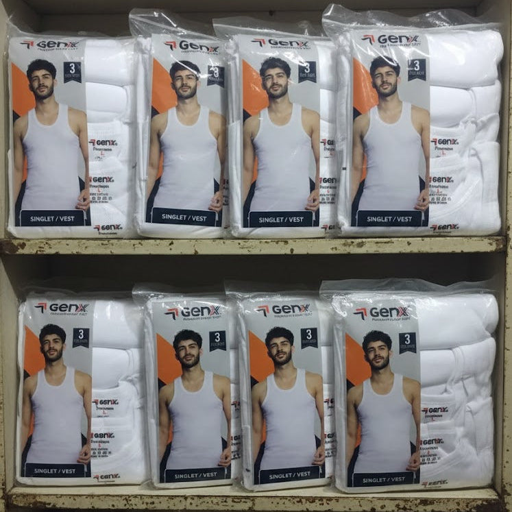 GenX Champion (3 in 1) Men's Singlet | MOQ 100 Pieces