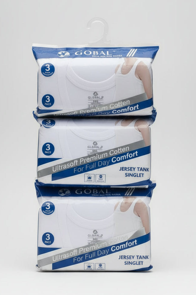 Global Jessey Tank (3 in 1) Men's Singlet | MOQ 100 Pieces