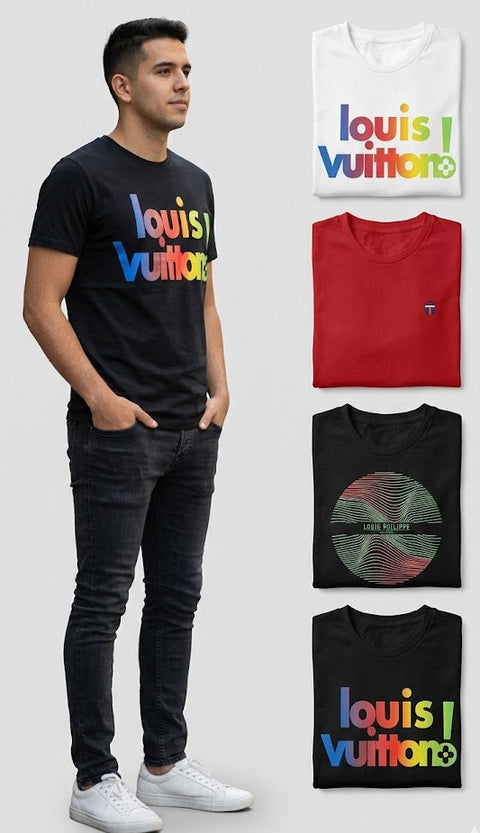 Louis Vuitton & Louis Philippe Unisex T-Shirts