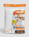 MCE Premiums (3 in 1) Men's Vest | MOQ 100 Pieces
