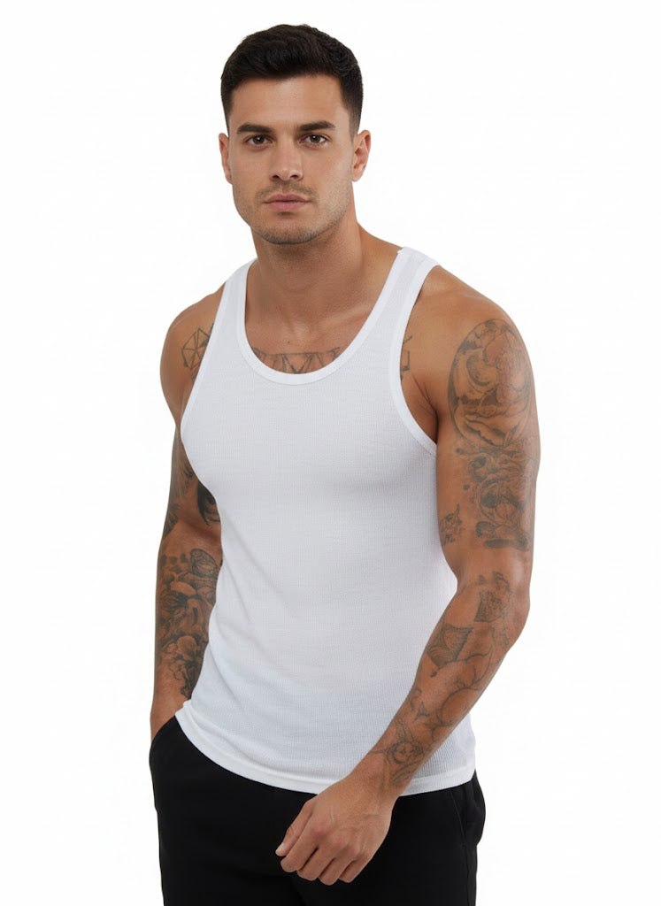 Mellow Premium Underwear (3 in 1) Men's Singlet | MOQ 100 Pieces