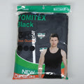 Yomitex Black (3 in 1) Men's Singlet | MOQ 100 Pieces