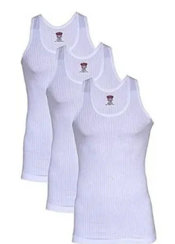 Kings wear Ribbed (3 in 1) Men Singlet | MOQ 100 Pieces