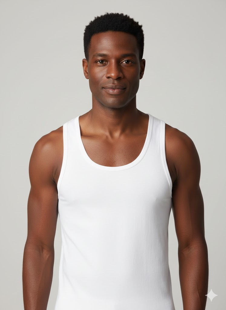 Lux Premiums (3 in 1) Men's Singlet | MOQ 100 Pieces