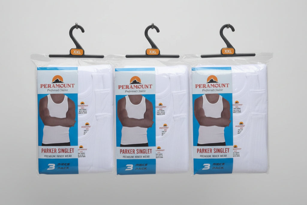 Paramount Parker (3 in 1) Men's Singlet | MOQ 100 Pieces