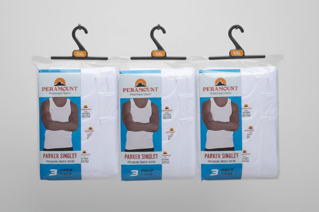 Paramount Parker (3 in 1) Men's Singlet | MOQ 100 Pieces