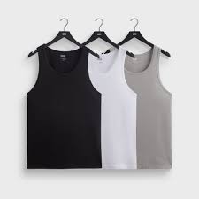 Oscar Jeans Spencer Singlet (3 in 1 Black, White and Gray) Men's Singlet | MOQ 100 Pieces